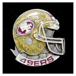 Officially Licensed NFL Team Helmet Pin   San Francisco 49ers