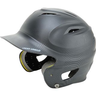 UNDER ARMOUR Senior Batting Helmet, Carbon
