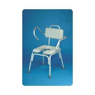 Lightweight Padded Shower Chair with Cut Out. Same as C5549 66 with an aperture in the seat to allow Health & Personal Care