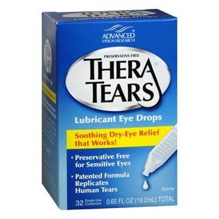 THERA TEARS OPTH SOL UNIT DOSE Pack of 32 by ADVANCED VISION RESEARCH *** Health & Personal Care