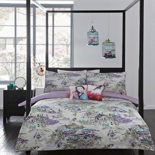 Butterfly Home by Matthew Williamson Green Japanese Toile bedding set