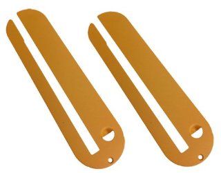 Ryobi BTS20 10" Portable Table Saw Replacement Throat Plate (2 Pack) # 0131010316 35 2pk   Table Saw Accessories  