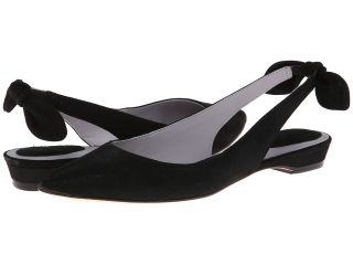 Johnston & Murphy Tami Bow Sling Womens Flat Shoes (Black)