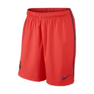 Nike 2014/15 FC Barcelona Stadium Mens Soccer Shorts   Bright Crimson