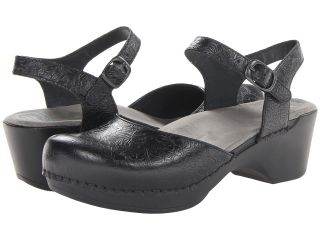 Dansko Sam Womens 1 2 inch heel Shoes (Black)