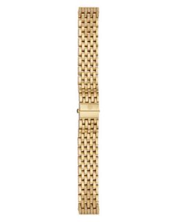 18mm Deco Diamond Bracelet, Yellow Gold   MICHELE   Gold (18mm )