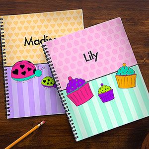 Just For Her Personalized Large Notebooks  Set of 2