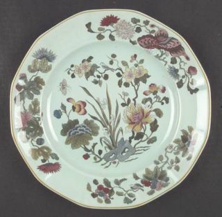 Adams China Ming Jade Dinner Plate, Fine China Dinnerware   Calyxware, Oriental