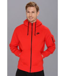 Nike AW77 Fleece FZ Hoodie Mens Sweatshirt (Red)