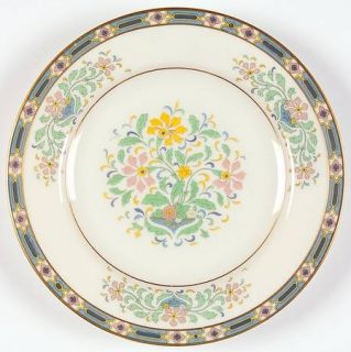 Lenox China Mystic Bread & Butter Plate, Fine China Dinnerware   Multicolor Band