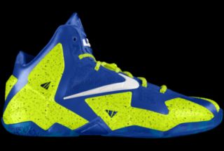 Nike LeBron 11 iD Custom Basketball Shoes   Blue