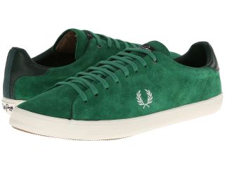 Fred Perry Howells Unlined Suede Mens Lace up casual Shoes (Green)