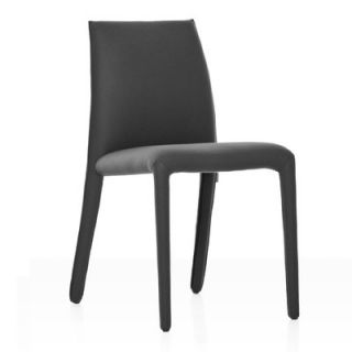 Pianca USA Emi Side Chair 01190/Dark Grey / 01190/Taupe  ecol. Upholstery Fa