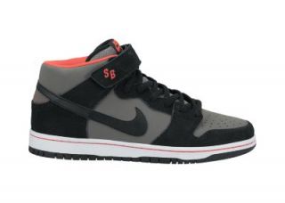 Nike Dunk Mid Pro SB Mens Shoes   Black