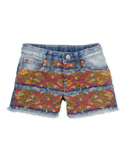 Embroidered Denim Shorts, 2T 3T   Ralph Lauren Childrenswear
