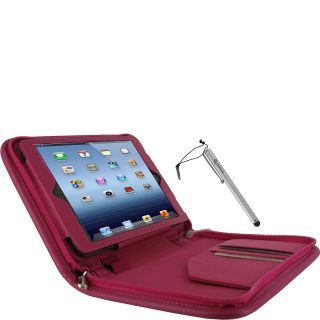 rooCASE Executive Leather Case w/ Stylus for Apple iPad Mini