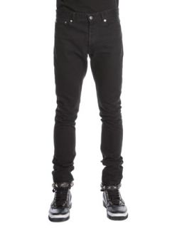 Mens 3 Star Faded Jeans, Black   Givenchy   Black (34)