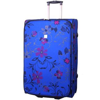 Tripp Express Dotty Flower 2 Wheel Large Suitcase Raspberry/Blue