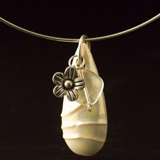 Belleek Living Ivory Belleek Designer Dewdrop Necklace