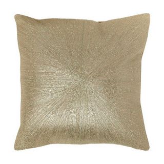 J by Jasper Conran Designer gold metallic cushion