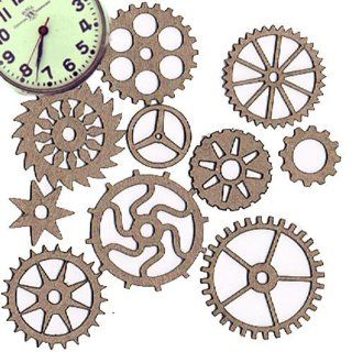 Leaky Shed Studio   Chipboard Shapes   Watch Parts