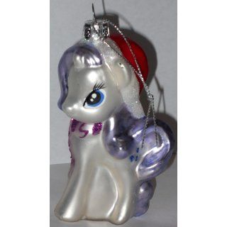 My Little Pony Kurt Adler Glass Rarity Ornament   Christmas Ball Ornaments