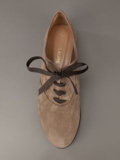 Laure Bassal Nubuck Leather Shoe