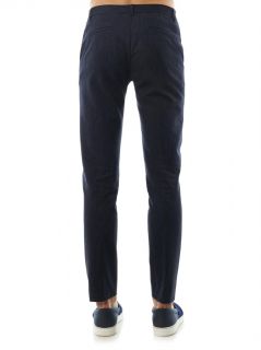 Tailored wool and cotton blend trousers  Folk  IO