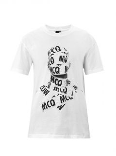 Taped figure print T shirt  McQ Alexander McQueen  MATCHESFA