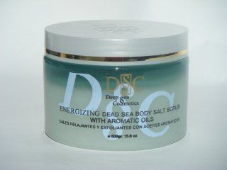 Deep Sea Cosmetics Dead Sea Energizing Body Scrub   Green Tea  Beauty