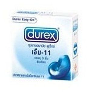 2 BOX x Durex M 11 Extra Safe Condoms Slightly Thicker. With Extra Lubrication. For Those Who Want the Ultimate Reassurance, 3 Pieces Per Box. 