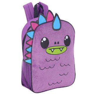 So So Happy 16 inch Puff Backpack   Purple