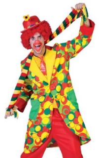 Bubbles Clown Adult (As Shown;Small) Clothing