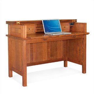 Anthony Lauren CM LTD Craftsman Home Office 50.5" W Lift Top Laptop / Writing Desk  Office Furniture 