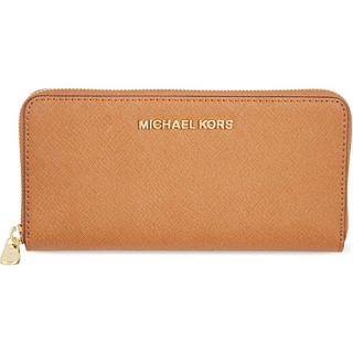 MICHAEL KORS   Jet Set saffiano leather wallet