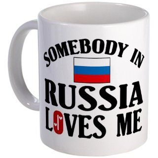  Somebody In Russia Mug   Standard Kitchen & Dining