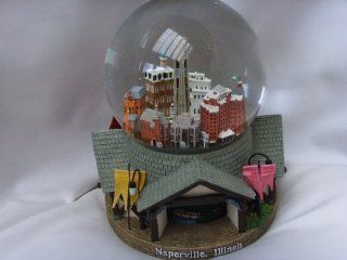 Naperville Illinois Snowglobe Music Box ; "Somewhere, My Love"  Other Products  