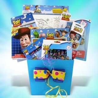 Get Well Soon Gift Basket  Disney Toy Story Gift Basket for Birthday Presents, Get Well Gifts for Boys under 10 Toys & Games