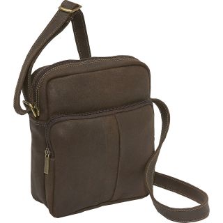 Le Donne Leather Distressed Leather Mens Day Bag