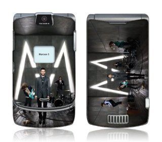 Zing Revolution MS M510098 Motorola RAZR  V3 V3c V3m  Maroon 5  Soon Skin Cell Phones & Accessories