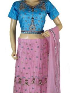 Stylish Evening Wear Lehnga Special Event Indian Dress Trendy Choli Skirt M World Apparel Clothing