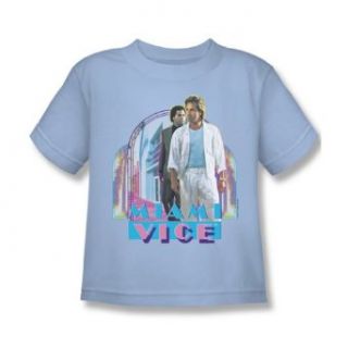 Miami Vice   Miami Heat Juvee T Shirt In Light Blue Clothing