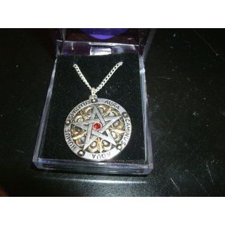 Sir Gawain's Glyph Gothic Pentagram Necklace Jewelry