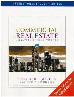 Commercial Real Estate Analysis and Investments David Geltner, Norman Miller Fremdsprachige Bücher