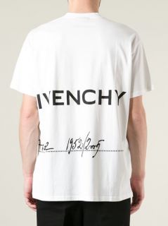Givenchy Logo Print T shirt   Tessabit