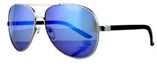 Strike Pilotenbrille / Sonnenbrille blau verspiegelte Glser Bekleidung