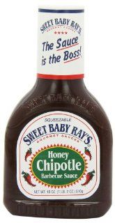 Sweet Baby Ray's BBQ Sauce   Honey Chipotle, 1er Pack (1 x 510 g Flasche) Lebensmittel & Getrnke