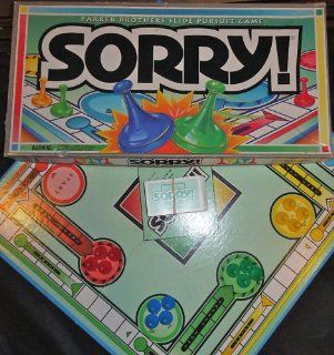 1992 Sorry Board Game Toys & Games