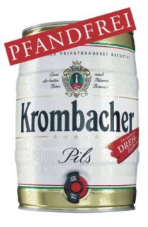 Krombacher Partyfass 5 Liter Lebensmittel & Getrnke
