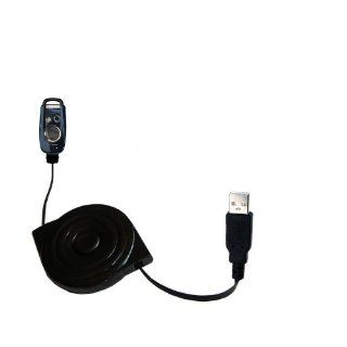 USB Power Port Ready retractable USB charge USB cable wired specifically for the Casio GzOne Type S and uses TipExchange  Gps Cables  Camera & Photo